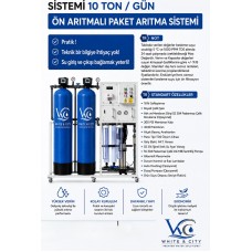 Ön Arıtmalı Paket Artıma sistemi 10Ton/Gün