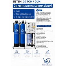 Ön Arıtmalı Paket Artıma sistemi 20Ton/Gün
